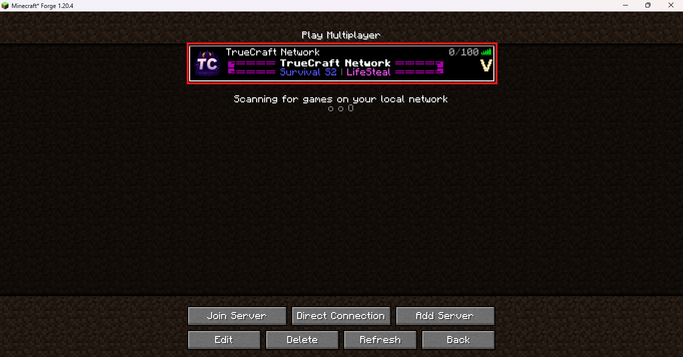 Select Server