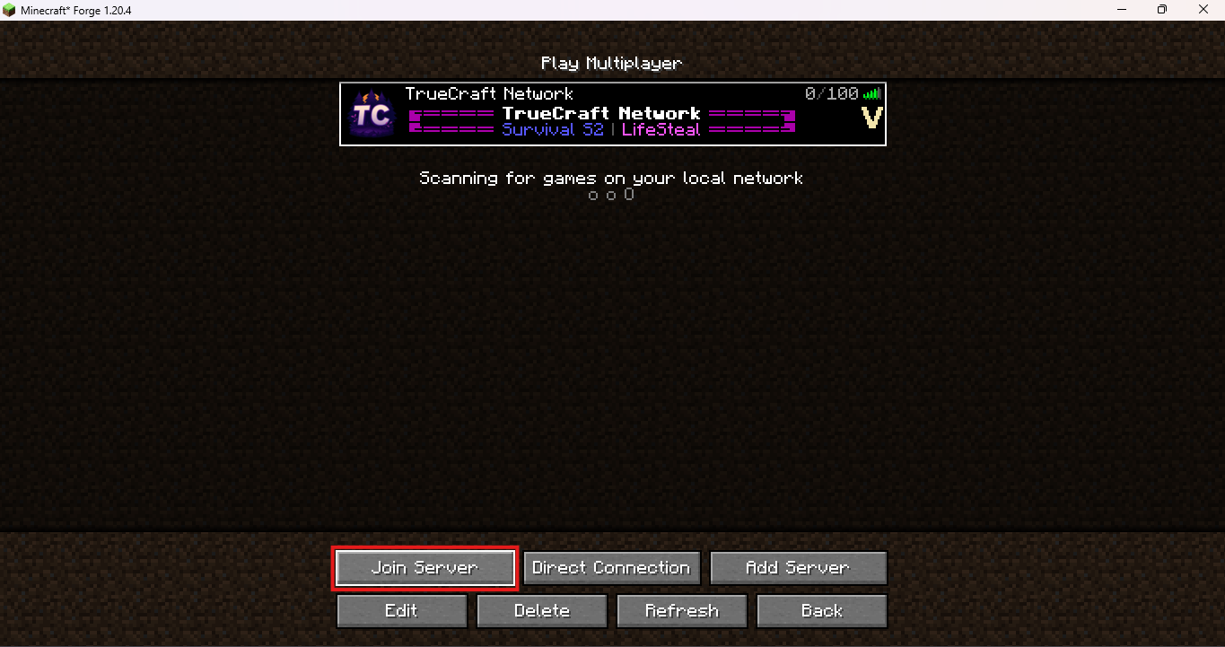 Join Server
